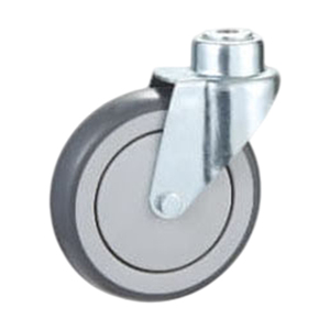 Chất lượng cao cấp TPR + PP thiết kế công nghiệp xử lý vật liệu Caster bánh xe chính xác bóng đồng bằng mang xoay đầu tuân thủ - Product Image 3