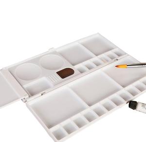 18 Flip Artiste Aquarelle Boîte <span class=keywords><strong>De</strong></span> Couleur Trois Côtés Pliant <span class=keywords><strong>Gouache</strong></span> <span class=keywords><strong>Palette</strong></span> - Product Image 1