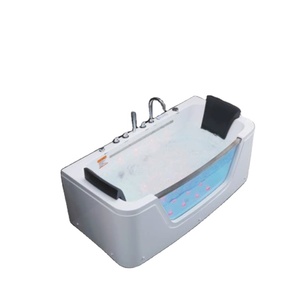 Baignoire îlot de luxe avec paroi vitrée panoramique, design <span class=keywords><strong>spa</strong></span> moderne pour salles de bain haut de gamme - Product Image 4