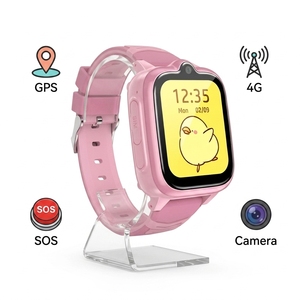 Reloj Inteligente 4G para Niños <span class=keywords><strong>con</strong></span> Rastreador GPS, Llamada SOS, Resistente al Agua IP67 para Niños y Niñas - Product Image 1