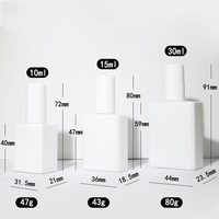 Flacon de parfum en verre personnalisé 30ml 50ml 100ml, vaporisateur carré, service OEM ODM, personnalisation du logo, couleur et taille