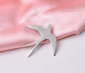 Broches de Aleación con Forma de Golondrina, Joyería de Lujo Ligero para Mujer, Regalos para Fiestas, Bodas y Banquetes - Product Image 4