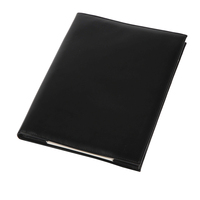 Cubiertas de menú de restaurante A4 personalizadas, carpeta con logotipo en relieve, menú, libro de cuero, 2/4/6/8, soporte de menú de vista para cafeterías, Bar, Hotel