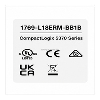 Contrôleur de machine compact DLR industriel 1769-L18ERM-BB1B Motion PLC 512 Ko 16DI 16DO 2 axes avec double port Ethernet