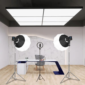 Heavy Duty 2.8M Edelstahl Stativ <span class=keywords><strong>Softbox</strong></span> Video Flash Regenschirme Reflektor Beleuchtung für Photo Studio - Product Image 6