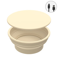 Bol en silicone à chauffage rapide et température réglable pour la fermentation de la farine à pizza, avec logo couleur personnalisé, outils de pâtisserie