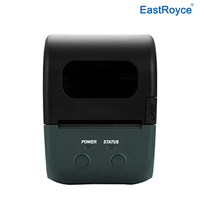 Mini-imprimante thermique portable 2 pouces pour étiquettes autocollantes, reçus couleur, compatible iOS Android, 203 DPI, 58 mm, USB, pour factures mobiles, en stock