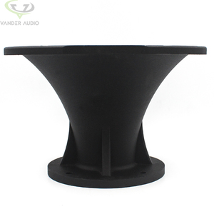 Vander Wholesale 2 "Bolt on Custom Aluminium Schwarz Lautsprecher Horn für KTV Home Theatre <span class=keywords><strong>Line</strong></span> <span class=keywords><strong>Array</strong></span> - Product Image 5