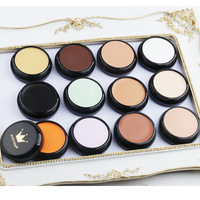 Crème Correctrice Éclaircissante et Contouring Exquise Meixier ; Couvre les Cernes et les Cicatrices d'Acné ; Fond de Teint Contouring pour le Cosplay