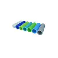 DN90 50m extrudé double paroi ondulé de qualité alimentaire PE conduit d'air frais blanchisserie appartement supermarché application de climatisation