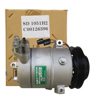 Pièces automobiles Sanden 1051H2 12v voiture AC compresseur de climatiseur C00126396 pour MAXUS G20 Diesel 2.0T