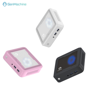 Mini PC GenMachine AMD Ryzen <span class=keywords><strong>5</strong></span> 2500U, DDR4 16GB, SSD 256GB, Win 11, <span class=keywords><strong>WiFi</strong></span> <span class=keywords><strong>5</strong></span>, BT4.2, per Ufficio, OEM ODM, Spina UK/US, Memoria Video - Product Image 4