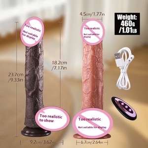 <span class=keywords><strong>Wos</strong></span> Henry Électrique Télescopique Balançoire Vibration Bâton Chauffant Usine Lot de Gode Artificiel Gode Sex Toy pour Hommes - Product Image 2