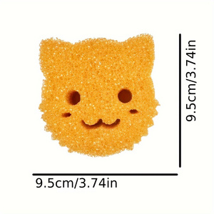 Bán buôn biểu tượng tùy chỉnh chất lượng cao thân thiện với môi nhiệt độ nhạy cảm miếng bọt biển cho các món ăn làm sạch - Product Image 1