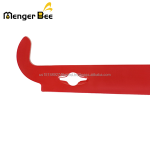 Stainless Steel New Beekeeping Hive Equipment Scraper <b>Hook</b> Pained Red Color Bee Hive Knife - Product Image 5