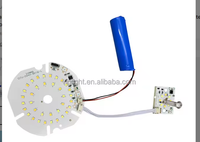 Placas de Circuito DIY de 5V, Fuente de Luz de Doble Color, Accesorios de Iluminación para Lámparas de Mesa, Lámpara de Mesa LED, PCB Recargable con Control Táctil