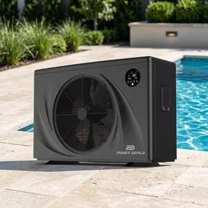 Calentador de Piscina con Bomba de Calor de Fuente de Aire con Inversor <span class=keywords><strong>DC</strong></span> ABS, Control por Aplicación, Sin Tanque, para Uso Doméstico y Comercial - Product Image 1