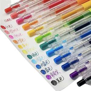 Bolígrafo <span class=keywords><strong>de</strong></span> <span class=keywords><strong>Gel</strong></span> multicolor 0,5 Morandi, juego <span class=keywords><strong>de</strong></span> bolígrafos <span class=keywords><strong>de</strong></span> agua <span class=keywords><strong>de</strong></span> Color, rotulador <span class=keywords><strong>de</strong></span> <span class=keywords><strong>libro</strong></span> <span class=keywords><strong>de</strong></span> mano, resaltador clásico, 12 Uds. - Product Image 3