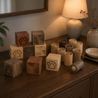 Diffuseur d'huiles essentielles créatif en bois, diffuseur portable pour voiture, ornement d'aromathérapie en bois pour la décoration de la maison, cadeau