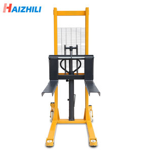 Transpallet Manuale con Capacità di Carico 2 Tonnellate Altezza di Sollevamento 3500mm Sollevatore Manuale per Pallet - Product Image 1