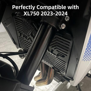 Protection de radiateur en acier inoxydable pour Honda XL750 Transalp <span class=keywords><strong>2023</strong></span> 2024 – Grille de protection de refroidisseur de moto – Pièces de modification - Product Image 5