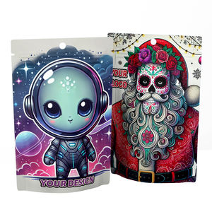 ถุง Mylar 3.5g กลิ่นถุงซิปล็อคแบบสัมผัสนุ่มบรรจุภัณฑ์พลาสติก3.5กรัมโลโก้ออกแบบเองได้ - Product Image 6