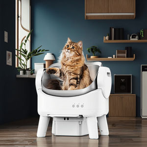 Kotak Pasir Kucing Otomatis Ramah Lingkungan dengan Kontrol Aplikasi Pembersihan Sendiri Kapasitas 89L Bahan PP+ABS Fitur Perawatan Hewan Peliharaan - Product Image 3