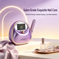 Ponceuse à ongles professionnelle rechargeable, lime à ongles électrique, moteur à coupelle creuse, faible bruit, portable, approvisionnement direct usine