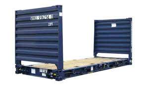 En ventes moins cher utilisé Flat rack 20FR 40FR Container du port de Shanghai Ningbo - Product Image 3