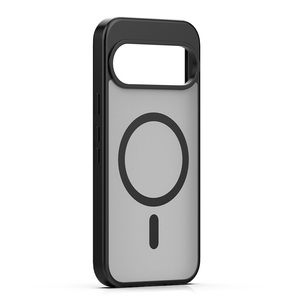 Funda Magnética Translúcida Esmerilada a Prueba de Golpes con Anillo Metálico de Carga Inalámbrica 360 para Teléfono Celular Google Pixel 11Pro XL 10 <span class=keywords><strong>Pro</strong></span> - Product Image 4