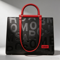 Sac fourre-tout gaufré grande capacité personnalisé en gros avec faible quantité minimale de commande, nouveau sac à main de luxe 2026, sac à bandoulière pour femme