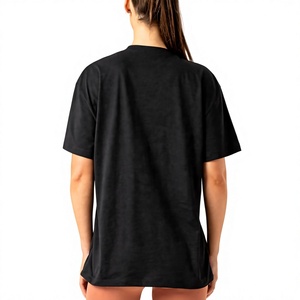 T-shirt femme col rond oversize 200 g/m² en coton biologique respirant et confortable, personnalisable, anti-plis, été 2026 – Qualité supérieure - Product Image 2