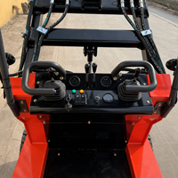Langlebiger Kompakter Mini-Radlader mit CE- und EPA-Zertifizierung, Diesel-/Elektro-Hydrauliklader mit Mehrfachmotoroptionen