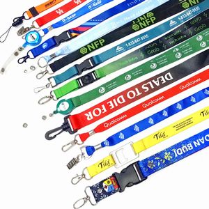 Lanières économiques de haute qualité avec impression de logo personnalisé, lanières de cou avec crochet métallique robuste pour le bureau et le travail - Product Image 2