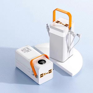 Station d'alimentation portable 50000 mAh en gros, charge rapide 22,5 W, entrée USB, câbles intégrés, lanterne de camping - Product Image 6