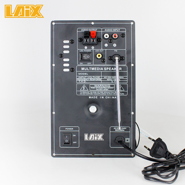 Laix 28v 60W Stage Speaker Amplifier Module Class d Active Speaker 2.0 Amplifier Board