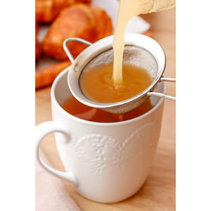 Premium 3 Pc Stainless Steel Fine Mesh Strainer Set for Tea Coffee Juice and Cooking Use Dishwasher Safe Eco-Friendly - Product Image 2