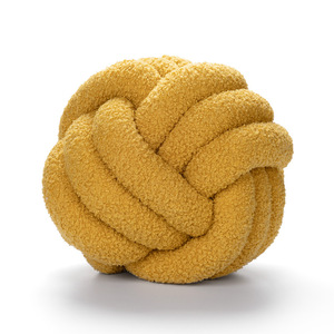 Wholesale Fashion <strong>Velvet</strong> Round <strong>Throw</strong> <strong>Pillows</strong> Colorful Knot Ball Cushion Knot Ball <strong>Pillow</strong> Soft Cushion - Product Image 5