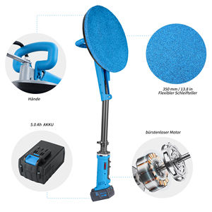 Outils de plâtrage sans fil MINOVA, directement de l'usine, <span class=keywords><strong>ponceuse</strong></span> à cloisons sèches, machine à plâtrer les murs en gypse - Product Image 2