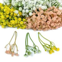 Accessoires floraux faits main en fausse gypsophile pour la tête – Gypsophile artificielle écologique et durable