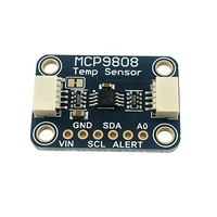 5027 MCP9808 Sensor Suhu I2C Akurasi Tinggi Papan Breakout Modul Sensor Suhu Digital 2.7V-5.5V Plug-and-Play