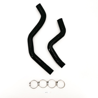 MANGUERA DE RADIADOR DE SILICONA para Mitsubishi Lancer Evo 9 IX CT9A CT9W 4G63T 05-07