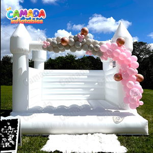 Château gonflable pour fête de mariage de 13 pieds, matériau ignifuge et résistant aux UV, capacité de 800 kg, garantie de 2 ans, pour enfants et adultes - Product Image 2