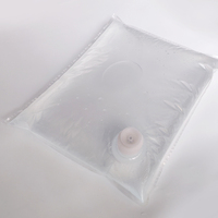 Sac liquide transparent BIB (Bag-in-Box) pour sirop 5L 10L, en PE, emballage aseptique pour cola avec valve pour eau de coco