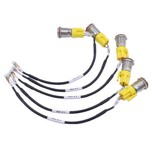 2-16 Pin B/D Code Stecker/Buchse Wasserdicht IP67 PVC-Ummantelung Reiner Kupferleiter Elektronische Verwendung M8/M12/M16 Gerade Signalsteckverbinder - Product Image 4