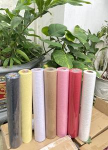 Autocollants en papier kraft personnalisable, biodégradable, écologique, en matériaux recyclés, pour l'emballage artisanal, 40x65cm, grille, tampon élastique - Product Image 2