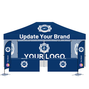 <span class=keywords><strong>Tente</strong></span> pop-up pour salon professionnel en plein air avec logo personnalisé imprimé, 10x10, avec parois latérales et <span class=keywords><strong>toit</strong></span>, <span class=keywords><strong>tente</strong></span> facile à monter - Product Image 1