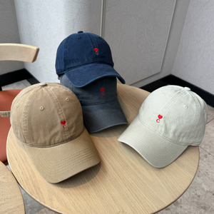 Cappellino da Baseball Love Little <span class=keywords><strong>C</strong></span> ricamato Soft Top sportivo cappello da esterno a 6 pannelli per piccoli volti carino e Versatile Top di coppia - Product Image 1