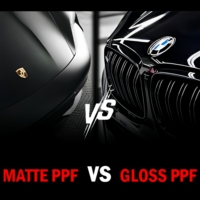 Rordon Garantie 10 ans Meilleure vente Film de protection de peinture (PPF) TPH couleur noir mat pour carrosserie de voiture, film vinyle de changement de couleur pour voiture