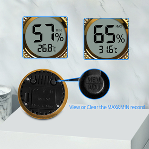 Nhiệt Kế Kỹ Thuật Số Mini Ẩm Kế Cho Xì Gà Trong Nhà Phòng Gia Đình Nhiệt Độ Đo Độ Ẩm Theo Dõi Cảm Biến Nhiệt Độ - Product Image 4